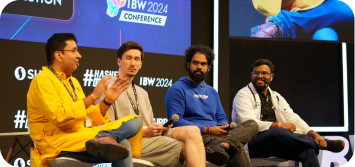 DeCharge team at conference panel